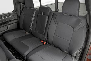 Ram 1500 Seat Covers - Front + Rear - Rough Country - Neoprene - '19-'23